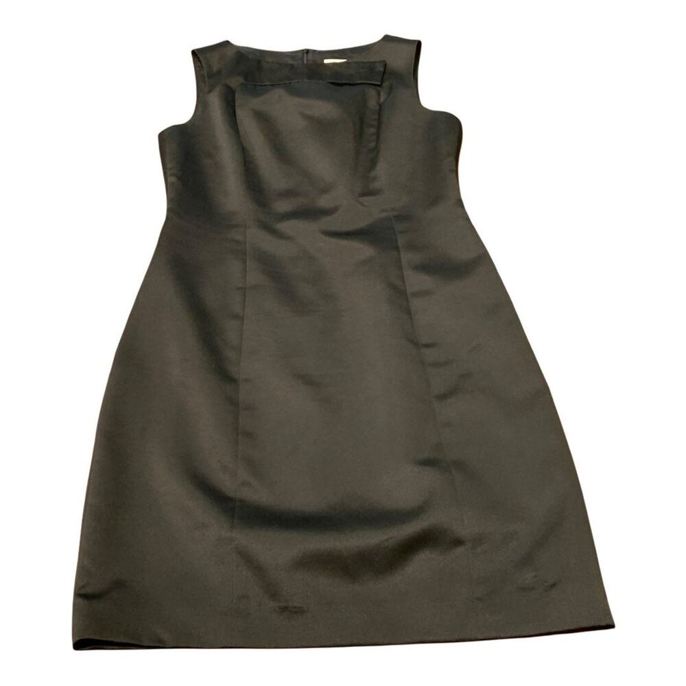 David Meister Black MIDI Sleeveless Dress Size 10
